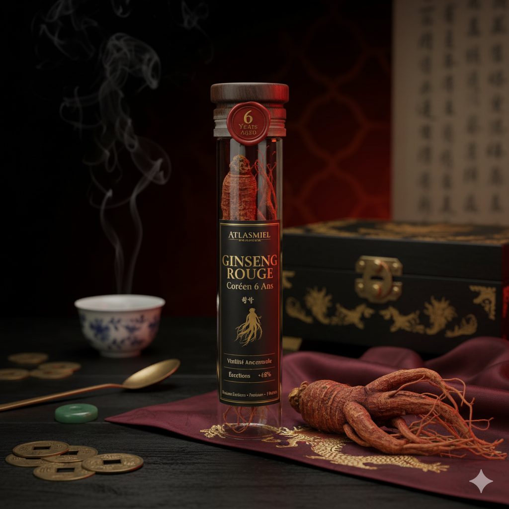 Ginseng Rouge Coréen 6 ans (5 racines)