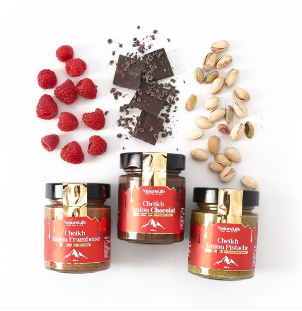 Coffret Amlou Revisité – Pistache, Noisette, Amande