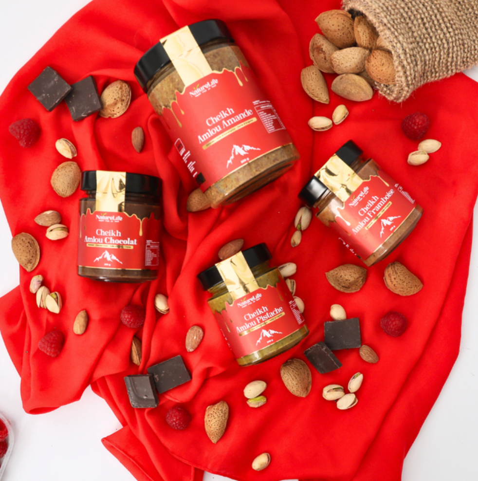 Coffret Amlou Revisité – Pistache, Noisette, Amande